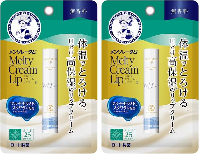 ロート製薬メンソレータム メルティクリームリップ